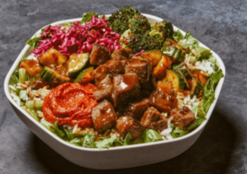 Sweetgreen bowl on table