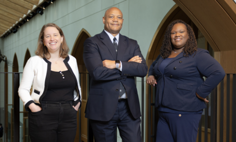 L-R: Maya Polan, Chris Brown, Fallon Thomas; Photo by Robert DeSanto